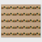 Papier Cadeau Design elegante e raffinato (Plat)