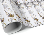 Papier Cadeau Design elegante e raffinato (Coin rond)