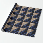 Papier Cadeau Design elegante e raffinato (Déroulé)