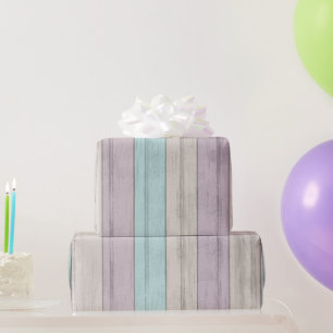 Papier Cadeau Design en bois de plage