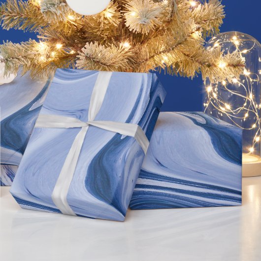 Papier Cadeau Design en marbre (Vacances)