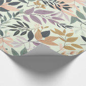 Papier Cadeau Design feuille (Coin)