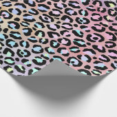 Papier Cadeau Design Iridescendant Leopard Series 6 (Coin)