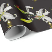 Papier Cadeau Design irlandais - Collection de laiton et de fleu (Coin rond)