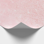 Papier Cadeau Design luxueux parties scintillant rose fille (Coin)