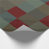 Papier Cadeau Design Masculine de Noël (Coin)
