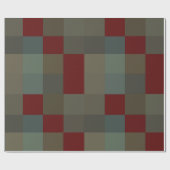 Papier Cadeau Design Masculine de Noël (Plat)