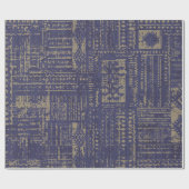 Papier Cadeau Design moderne abstrait, design de surface motif (Plat)