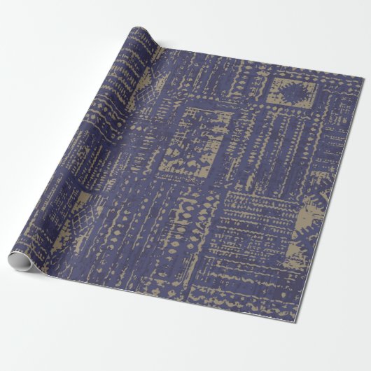 Papier Cadeau Design moderne abstrait, design de surface motif (Déroulé)