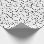 Papier Cadeau Design moderne peint Cityscape (Coin)