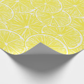 Papier Cadeau Design motif de tranches de citron (Coin)