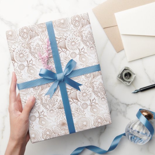 Papier Cadeau Design Motif élégant Ocean Marine Life (Cadeaux)
