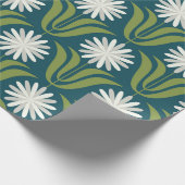 Papier Cadeau Design motif fluide et fluide. Style scandinave (Coin)
