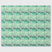 Papier Cadeau Design Motif moderne (Plat)