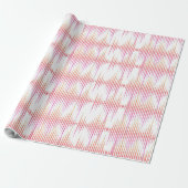 Papier Cadeau Design motif ondulé coloré (Déroulé)