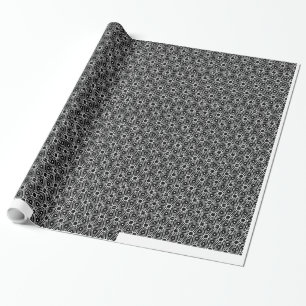 Papier Cadeau Design noir brillant