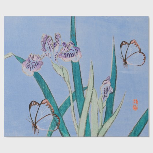 Papier Cadeau DESIGN ORIGINAL IRIS Papier à envelopper (Plat)