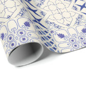 Papier Cadeau Design portugais (Coin rond)