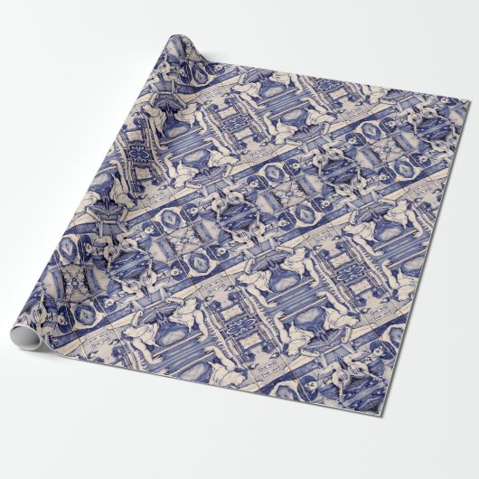 Papier Cadeau Design portugais (Déroulé)