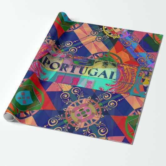 Papier Cadeau Design portugais (Déroulé)