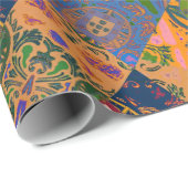 Papier Cadeau Design portugais (Coin rond)