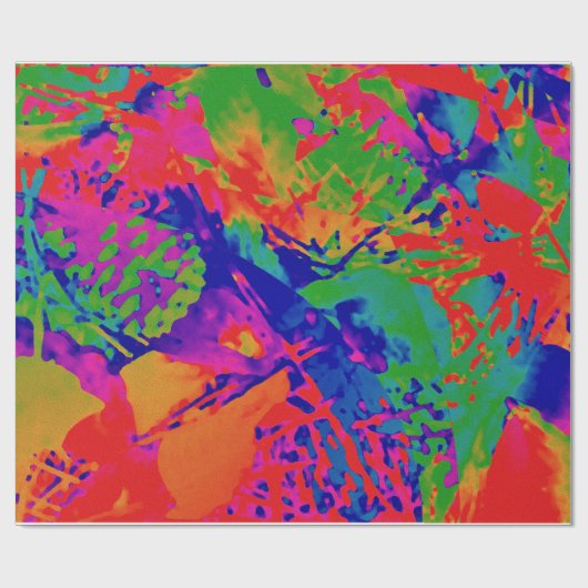 Papier Cadeau Design Punk Rock (Plat)