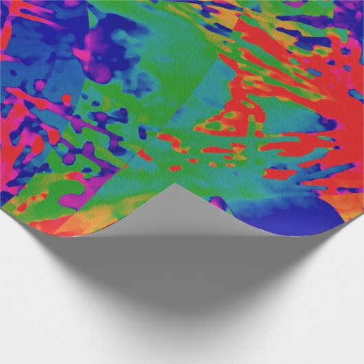 Papier Cadeau Design Punk Rock (Coin)