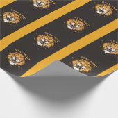 Papier cadeau design stay wild  (Coin)