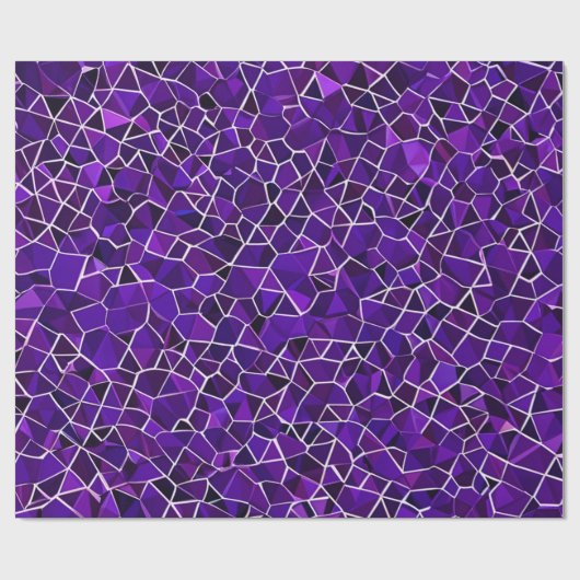 Papier Cadeau Design violet (Plat)