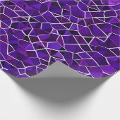 Papier Cadeau Design violet (Coin)