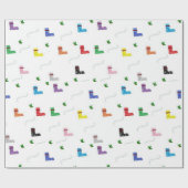 Papier Cadeau Designs de Noël 2022 (Plat)