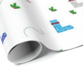 Papier Cadeau Designs de Noël 2022 (Coin rond)