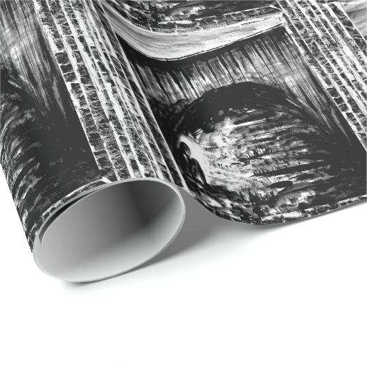 Papier Cadeau Desolate soul (Coin rond)