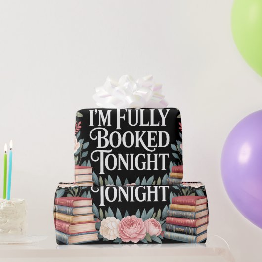 Papier Cadeau Désolé, je suis complet ce soir (Cadeaux de fête)