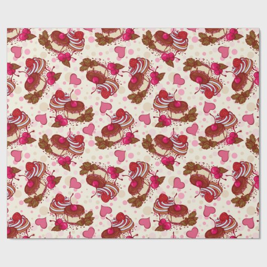 Papier Cadeau Dessert (Plat)