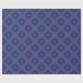 Papier Cadeau dessin arabesque violet fantaisie