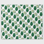 Papier Cadeau Dessin Avocado (Plat)