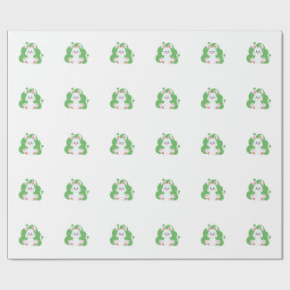 Papier Cadeau Dessin de lapin de dessin