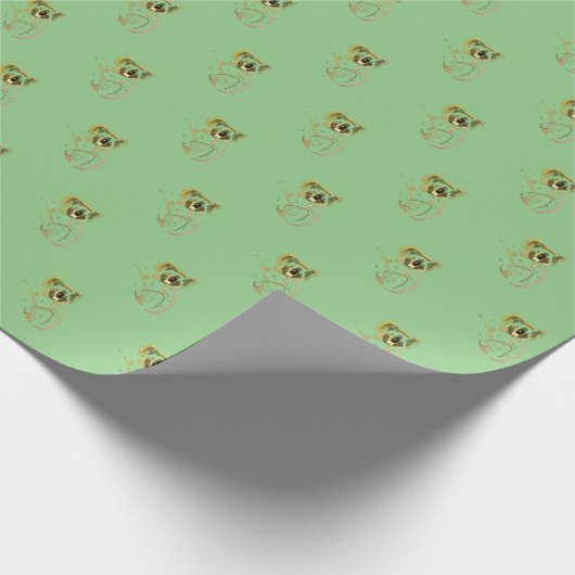 Papier Cadeau Dessin de l'ours de Koala (Coin)