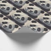 Papier Cadeau Dessin de Panda (Coin)