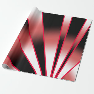 Papier Cadeau Dessin de remplissage couleur dégradé en perspecti