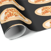 Papier Cadeau Dessin du Croissant (Coin rond)