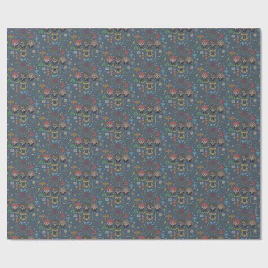 Papier Cadeau Dessin Harry Potter Cross-Stitch Collage (Plat)