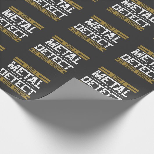 Papier Cadeau Détection en métal - peut je détecter dans votre (Coin)