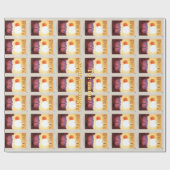 Papier Cadeau Détendez-vous sur Kepler 16b annonce de vacances t (Plat)