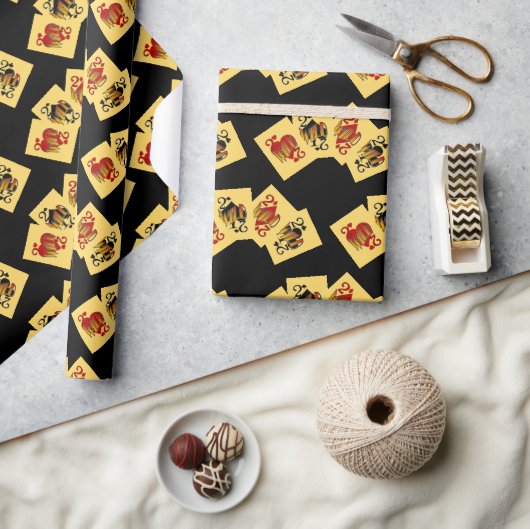 Papier Cadeau Deuces Wild Card Play Wrapper Paper (Artisanat)