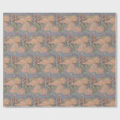 Papier Cadeau Deux anges (Plat)