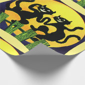 Papier Cadeau Deux chats noirs