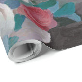 Papier Cadeau Deux dame et une colombe, Marie Laurencin (Coin rond)