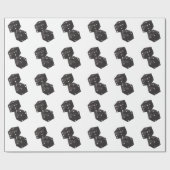 Papier Cadeau Deux matrices (Plat)